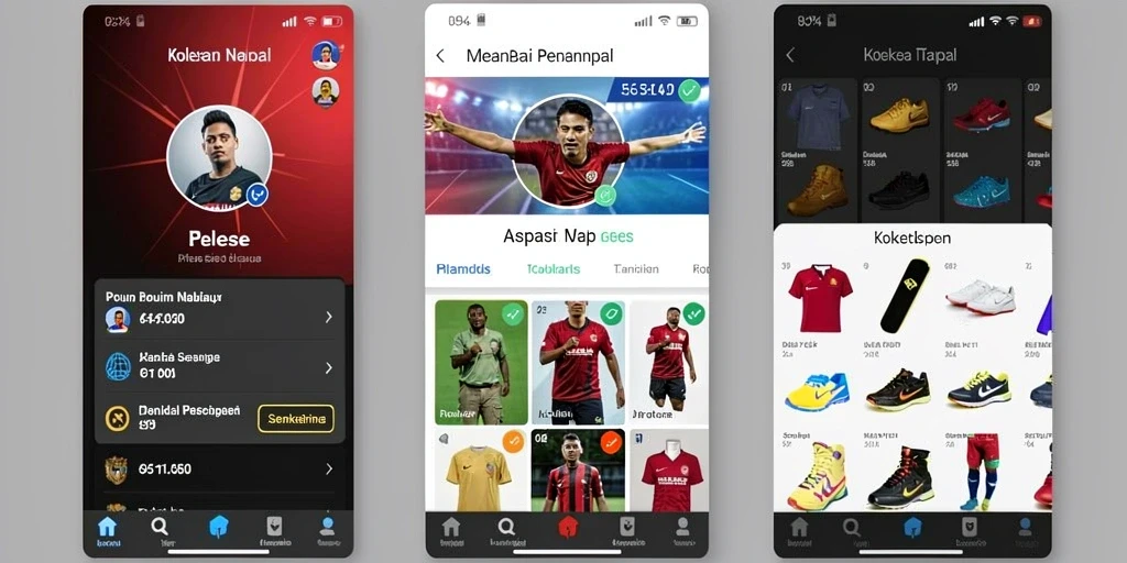 Tampilan antarmuka yang mudah digunakan dan menarik.