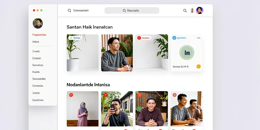 Tampilan antarmuka aplikasi BATA123 yang menarik.