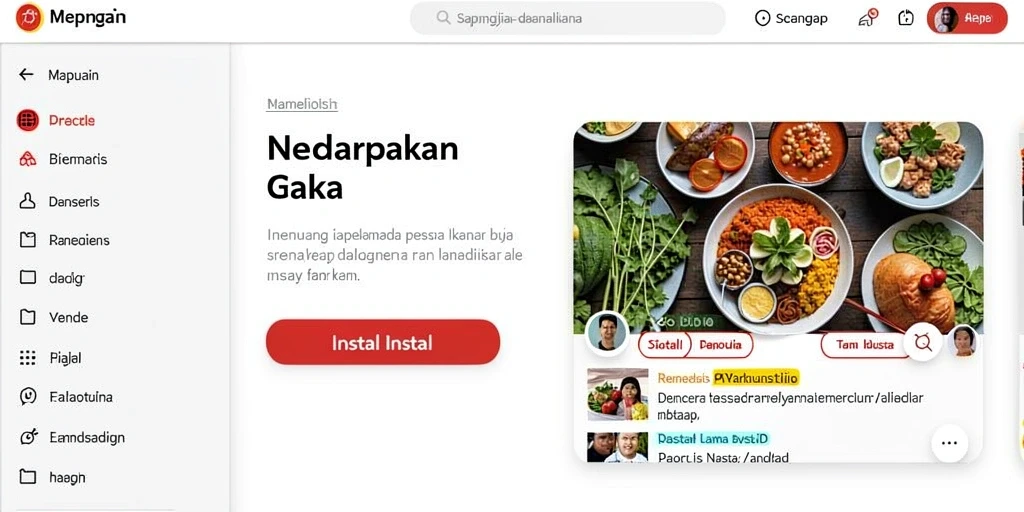 Tampilan antarmuka yang menarik dan mudah digunakan.