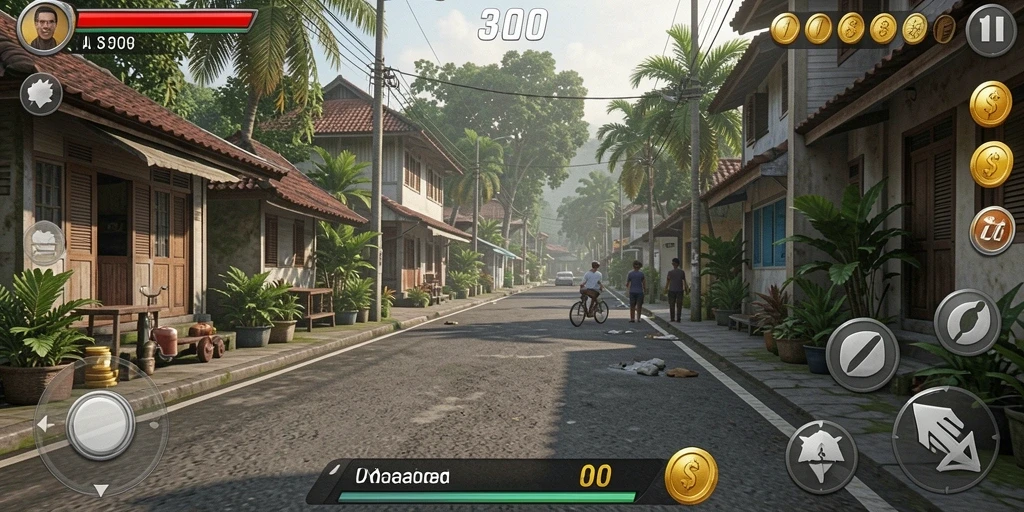 Tangkapan layar menampilkan gameplay yang seru.