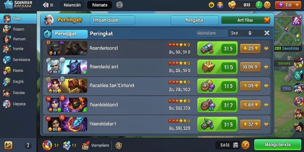 Tampilan antarmuka yang menarik dan intuitif.