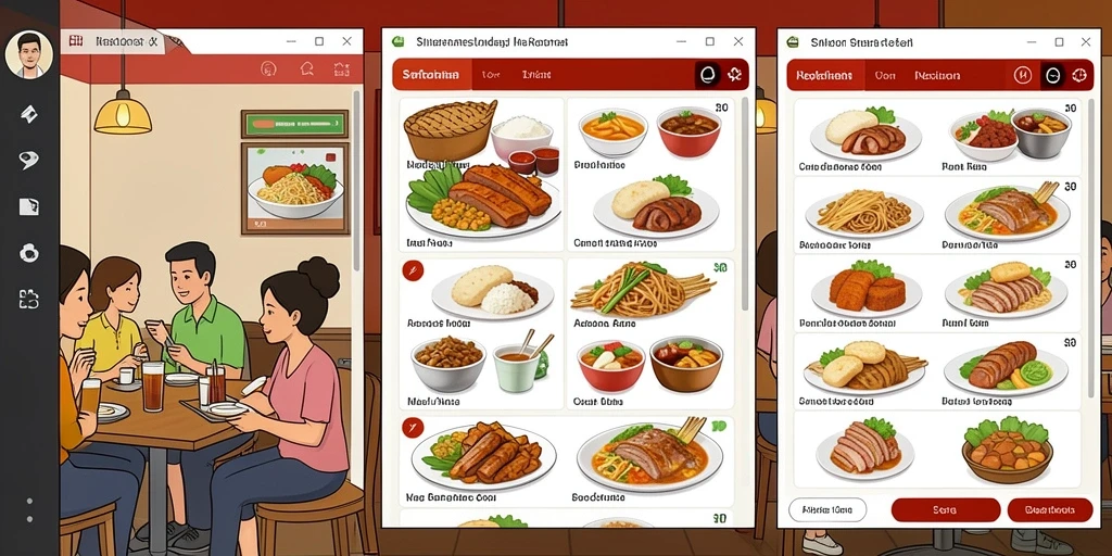 Tampilan antarmuka yang ramah pengguna.