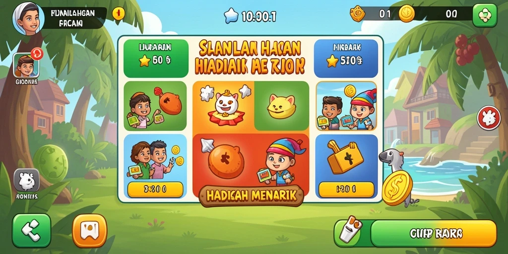 Tampilan antarmuka yang menarik dan intuitif.