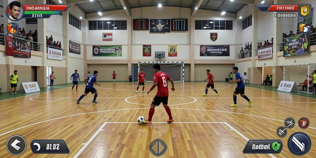 Tampilan antarmuka aplikasi yang intuitif dan menarik.