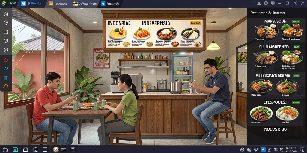 Tampilan antarmuka pengguna yang intuitif