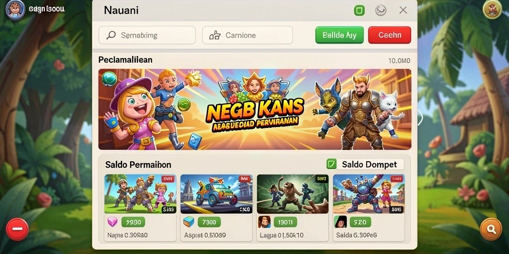 Tampilan antarmuka yang menarik dan intuitif.